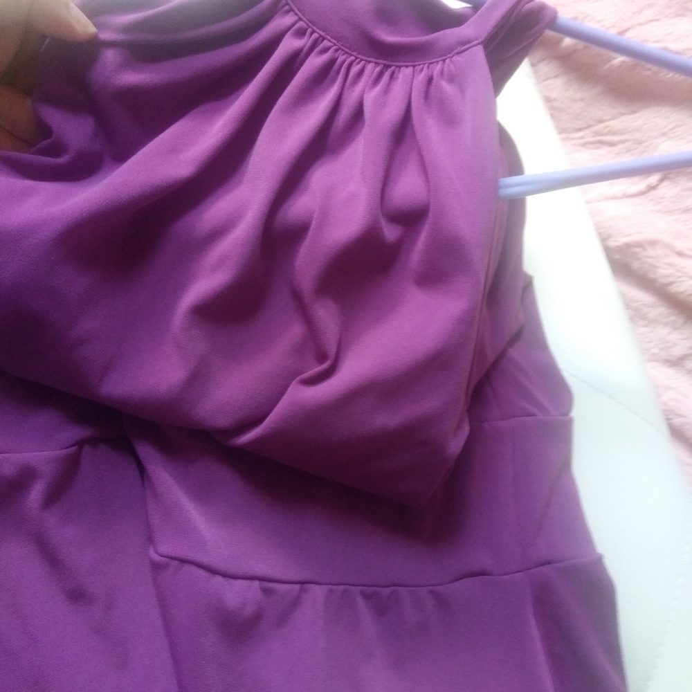Large Purple Dress